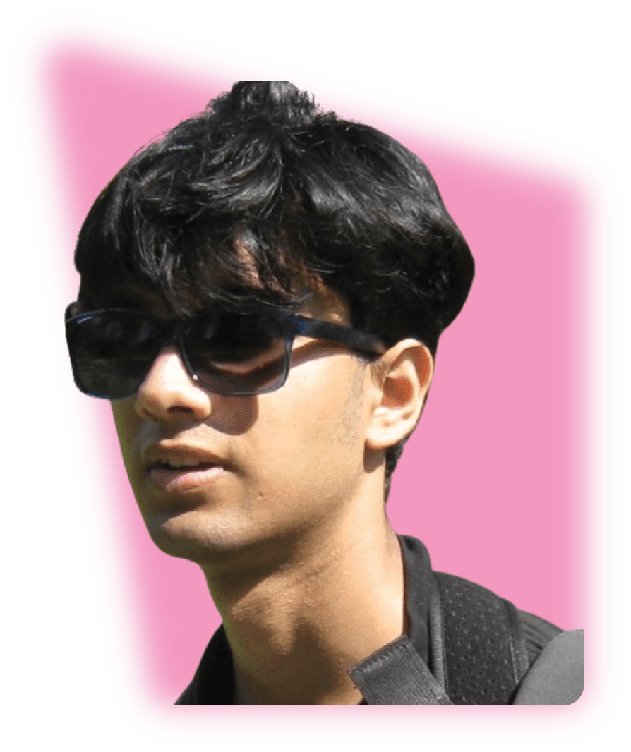 Portrait of Abhik in sunglasses